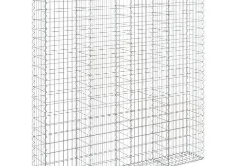 Coșuri gabion arcuite 4 buc. 200x30x200/220 cm fier galvanizat - 3/5