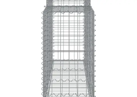 Coșuri gabion arcuite 13 buc, 200x50x80/100 cm, fier galvanizat - 5/5