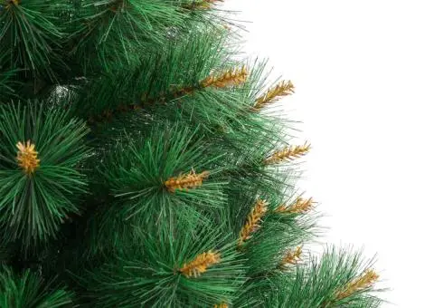 Brad de Crăciun artificial cu suport și balamale, 240 cm - 5/5