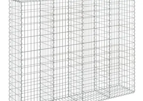 Coșuri gabion arcuite 3 buc, 200x50x160/180 cm, fier galvanizat - 3/5