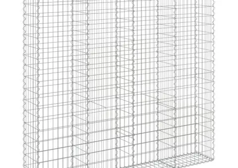 Coșuri gabion arcuite 12 buc, 200x50x180/200cm, fier galvanizat - 3/5