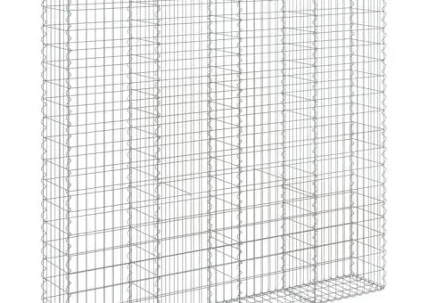 Coșuri gabion arcuite 14 buc, 200x50x180/200cm, fier galvanizat - 3/5