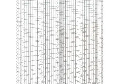 Coșuri gabion arcuite, 12 buc 200x50x220/240cm, fier galvanizat - 3/5