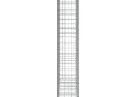 Coșuri gabion arcuite, 20 buc 200x50x220/240cm, fier galvanizat - 5/5