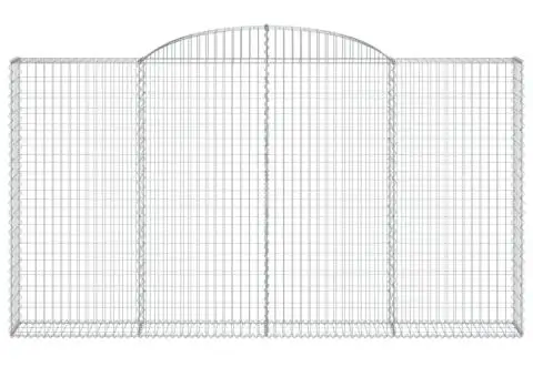 Coșuri gabion arcuite 6 buc. 300x30x160/180 cm, fier galvanizat - 4/5