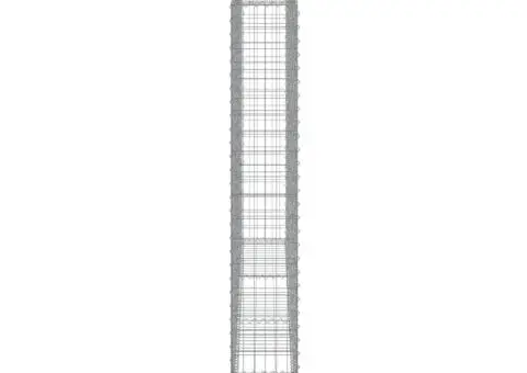 Coșuri gabion arcuite 6 buc. 300x30x200/220 cm fier galvanizat - 5/5