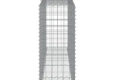 Coșuri gabion arcuite 2 buc. 300x50x120/140 cm, fier galvanizat - 5/5