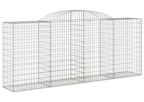 Coșuri gabion arcuite 20 buc. 300x50x120/140 cm fier galvanizat - 3/5