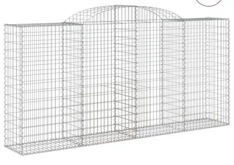 Coșuri gabion arcuite 3 buc. 300x50x140/160cm fier galvanizat - 2/5