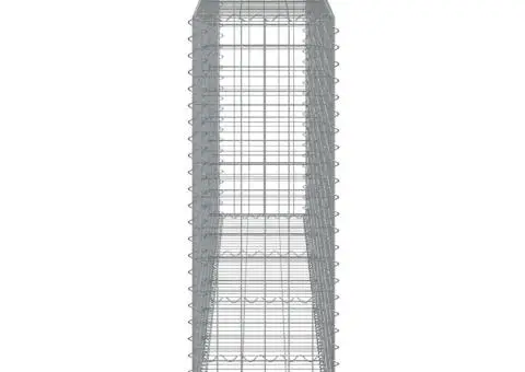 Coșuri gabion arcuite 3 buc. 300x50x140/160cm fier galvanizat - 5/5