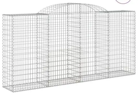Coșuri gabion arcuite 9 buc, 300x50x140/160 cm, fier galvanizat - 2/5