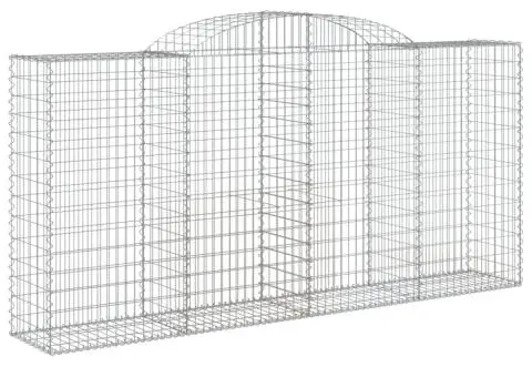 Coșuri gabion arcuite 17 buc, 300x50x140/160cm, fier galvanizat - 3/5