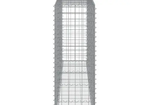 Coșuri gabion arcuite 25 buc, 300x50x140/160cm, fier galvanizat - 5/5