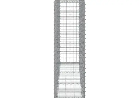 Coșuri gabion arcuite 2 buc, 300x50x180/200 cm, fier galvanizat - 5/5