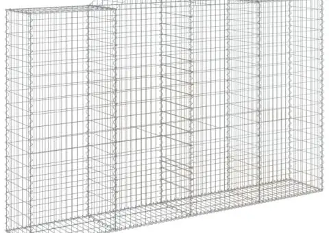 Coșuri gabion arcuite 17 buc, 300x50x180/200 cm fier galvanizat - 3/5