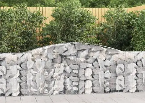 Coșuri gabion arcuite 20 buc, 400x30x80/100 cm, fier galvanizat - 1/5