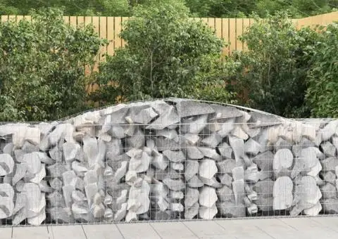 Coșuri gabion arcuite 20 buc, 400x50x80/100 cm, fier galvanizat - 1/5