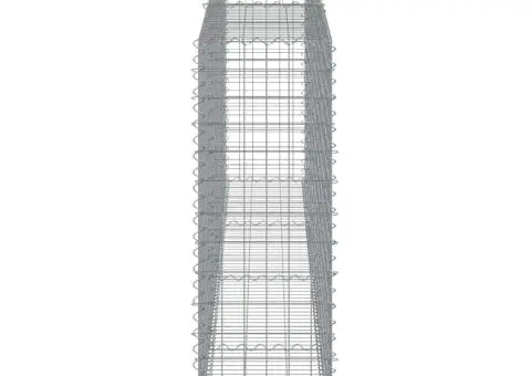 Coșuri gabion arcuite 5 buc, 400x50x140/160 cm, fier galvanizat - 5/5