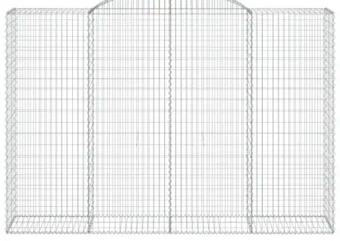 Coșuri gabion arcuite 11 buc. 300x50x200/220 cm fier galvanizat - 4/5