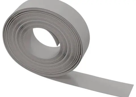 Borduri de grădină, 3 buc, gri, 10 m 15 cm, polietilenă - 4/5