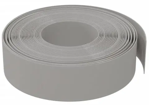 Borduri de grădină, 3 buc, gri, 10 m 15 cm, polietilenă - 5/5