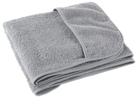 Prosoape de plajă, 4 buc., gri, 60x135 cm, textil 400 GSM - 5/5