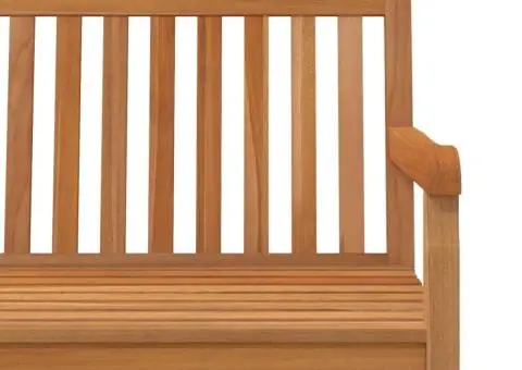 Set mobilier pentru grădină, 4 piese, lemn masiv de tec - 5/5