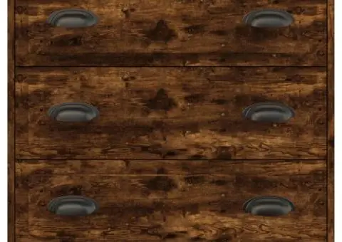 Servante, 2 buc., stejar afumat, lemn prelucrat - 4/5