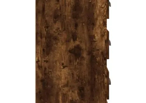 Servante, 2 buc., stejar afumat, lemn prelucrat - 5/5