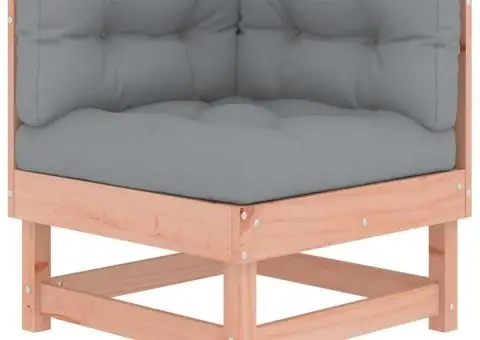 Set mobilier de grădină cu perne, 7 piese, lemn masiv douglas - 4/5