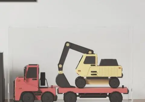 Cutie de prezentare, transparent, 56x36x37 cm, acril - 1/5