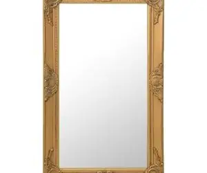 vidaXL Oglindă de perete în stil baroc, auriu, 50 x 80 cm