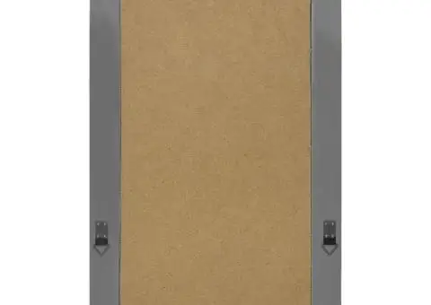 Oglindă de perete în stil baroc, negru, 50 x 80 cm - 3/5