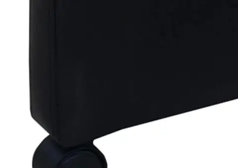 Scaune de sufragerie, 6 buc., negru, piele ecologică - 5/5