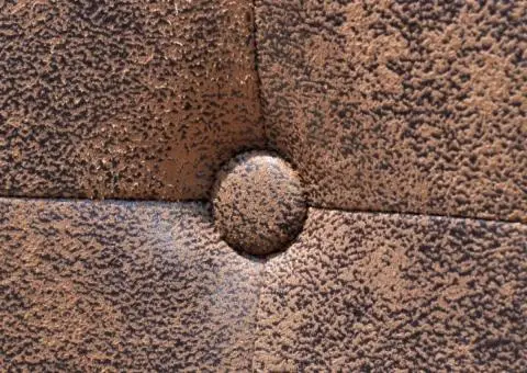 Scaune de bucătărie, 4 buc., maro, piele ecologică - 5/5