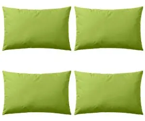 vidaXL Perne de exterior, 4 buc., verde măr, 60 x 40 cm