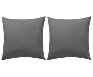 vidaXL Perne de exterior, 2 buc., gri, 45 x 45 cm