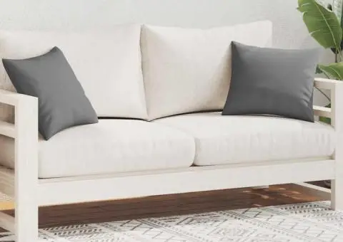 Perne de exterior, 2 buc., gri, 45 x 45 cm - 2/5