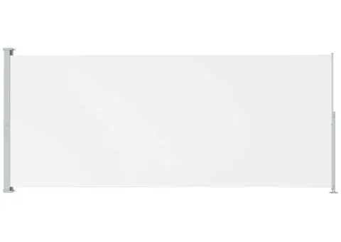 Copertină laterală retractabilă de terasă, crem, 220 x 500 cm - 2/5