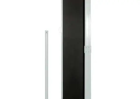 Copertină laterală retractabilă, negru, 160x500 cm - 4/5