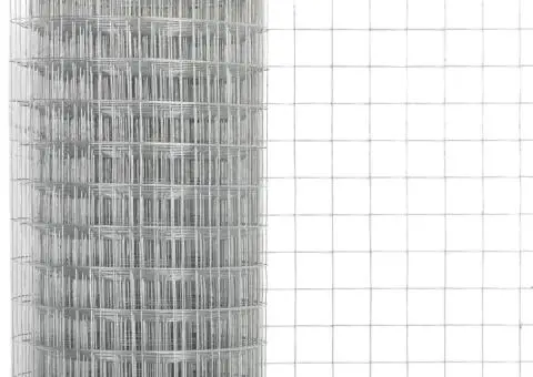 Plasă de sârmă găini, argintiu, 10 x 1,5 m, oțel galvanizat - 3/4