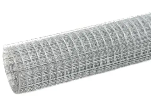 Plasă de sârmă găini, argintiu, 25 x 0,5 m, oțel galvanizat - 2/4