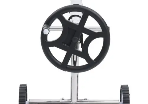 Derulator prelată de piscină cu bază din oțel inoxidabil - 4/5