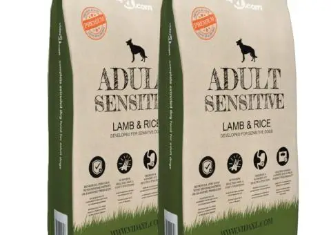 Premium Hrană uscată câini "Miel și orez, adulți" 2 buc. 30 kg - 1/5