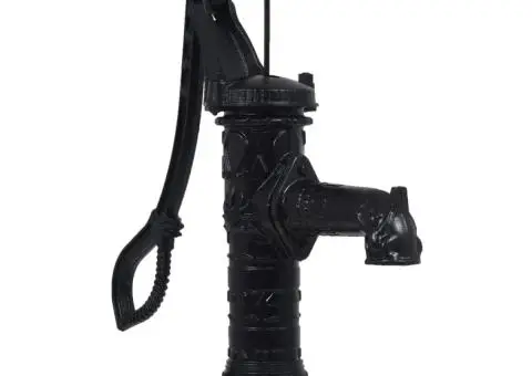 Pompă de apă pentru grădină cu suport din fontă - 2/5