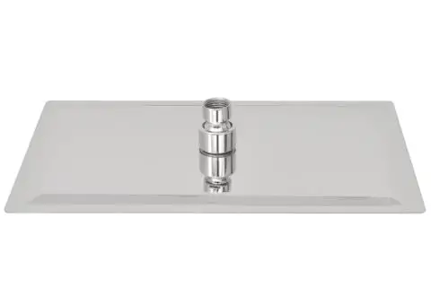 Cap de duș tip ploaie, 2 buc., 20 x 30 cm, oțel inoxidabil - 4/5