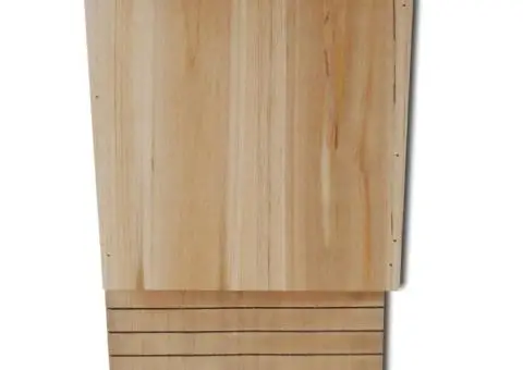 Căsuțe de lilieci, 4 buc., 22 x 12 x 34 cm, lemn - 4/5