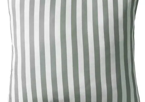 Perne de exterior, 2 buc, imprimeu dungi, 45 x 45 cm, gri - 3/5