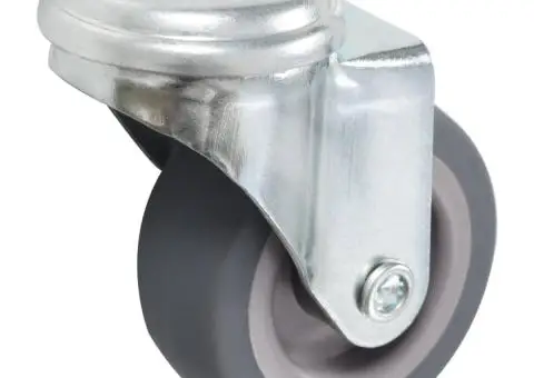 Roți pivotante cu gaură pentru șurub, 24 buc., 50 mm - 3/5