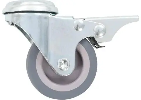 Roți pivotante cu gaură pentru șurub, 8 buc., 50 mm - 4/5